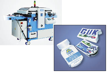 Photo of Punching Machine and leaflets